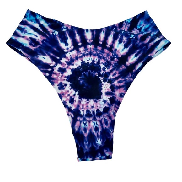 Other - NWOT High Cut Tie Dye Bikini Bottoms